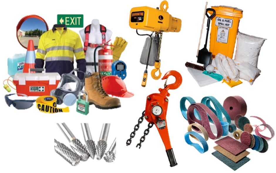 TOOLS , EQUIPMENTS , SAFETY EQUIPMENTS AND CONSUMABLES TOOLS